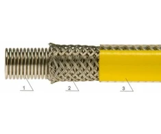 Mora Dujinių dujų sandėlis PVC F1 / 2-F1 / 2 L-1500 su dviem sukamaisiais veržlėmis