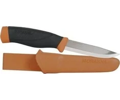 Tvirtas peilis Morakniv Companion, tamsiai oranžinis, nerūdijančio plieno