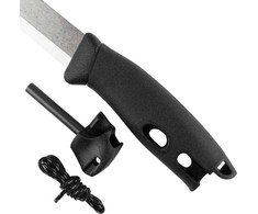 Morakniv Stovyklavimo peilis Companion spark (S), 104mm, yellow, su ugnies skeltuvu