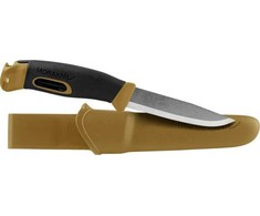 Morakniv Stovyklavimo peilis Companion spark (S), 104mm, yellow, su ugnies skeltuvu