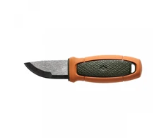 Morakniv Eldris peilis su diržo kilpa alyvuogių ir oranžinės spalvos nerūdijantis plienas