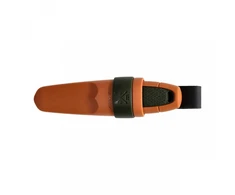 Morakniv Eldris peilis su diržo kilpa alyvuogių ir oranžinės spalvos nerūdijantis plienas