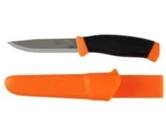 Morakniv® Companion (S) peilis, Hi-Vis Oranžinis, nerūdijantis plienas