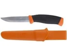 Gelbėtojų peilis Morakniv Companion F, nerūdijantis plienas, raudonas