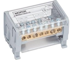 Morek Blokas 2P 1000V 100A-7 2X25 + 5X6MM2