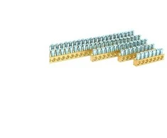 Morek Žalvarinė gnybtų juosta BB147, 147 bėgeliai, 1,5-16 mm2, 63A, 1 m MAD0147E21