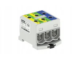 MOREK Jungtis OTL-PEN95-3 2x geltona/žalia/mėlyna 3xAl/Cu 6-95mm 1000V AC/1500V DC Universali jungtis MAA3095P10