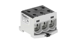 Morek OTL150-3 jungtis, juoda, 3xAl/Cu, 25-150mm2, 1000V AC / 1500V DC, universalus gnybtas MAA3150S10