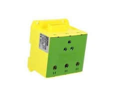 MOREK OTL300-3B jungtis geltonai žalia 3xAl/Cu95-300mm2 6x1x40 1000V/1500V Universalus gnybtas su įvadu lanksčiam bėgeliui MAA3300Y20
