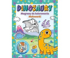 Morex dinozaurų spalvinimo magnetai 13891