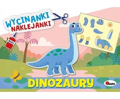 Morex Wycinanki naklejanki Dinozaury 16038
