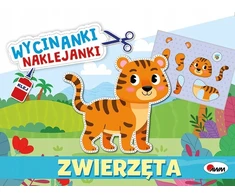 Morex Wycinanki naklejanki Zwierzęta 16014