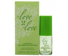 Moschino Coty Love 2 Love, Jasmine + Sparkling Mimosa, Eau De Toilette, For Women, 11 ml For Women