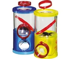 Moses Insect Observation Container + 3 LUPES ir dirbtinis voras
