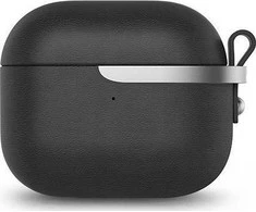 Moshi Pebbo Luxe apsauginis dėklas, skirtas AirPods 3 juodas