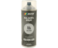 Motip Ral 7040 blizgi langų pilka spalva