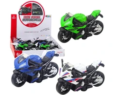 Lean Toys Sportinis motociklas su šviesomis ir garsais, 15.5x8.5x8 cm