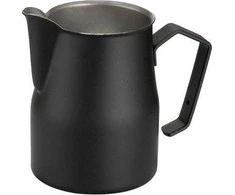 Professional milk jug Motta Europa Juodas, 750 ml