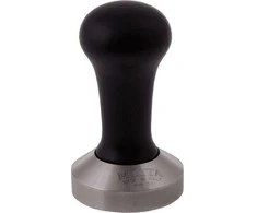 Nerūdijantis plienas tamper with a wooden handle Motta, 53 mm – Juodas