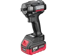 „Mova“ smūginis veržliaraktis bešepetėlinis 20V 380Nm 1/2'' (baterija ir įkroviklis komplekte) (PW380K)