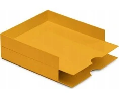 Moxom MOXOM Modulinis laiškų padėklų rinkinys, 320x260x60mm, 2 vnt., geltona