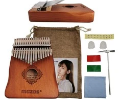 MOZOS KALIMBA AFRIKIEČIŲ GĖLIŲ INSTRUMENTAS