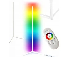 Mozos kampinis toršeras LC-RGB LED Baltas | Tiekimas