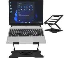 MOZOS N4-BK ergonomiškas nešiojamojo kompiuterio kilimėlis
