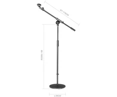 Mozos Grindinis studijinis mikrofono stovas MOZOS SM810