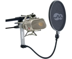 Ausinės Mozos PS-3 POP filtras mikrofonui su lanksčia rankena 25 cm