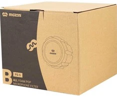 MOZOS PS-5 rutulinis putplasčio mikrofono filtras