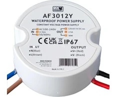 MW Power maitinimo šaltinis 24V 30W IP67 (AF3024Y)