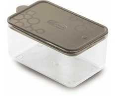 Style Food bowl rectangular S 0,7L Con.Tengo 15,5x10x11,9cm pilkas-ruda