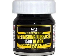 Mr Hobby Mr.Hobby Mr. Finishing Surfacer 1500 juodas gruntas 40 ml, SF-288