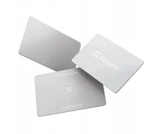 „Tangem“ piniginė – 3 kortelių rinkinys, „Baltas Stealth“