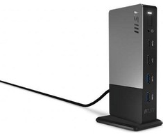 MSI USB-C Docking Station Gen 2 USB 3.2 Gen 2 (3.1 Gen 2) Type-C Juodas