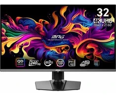 Gaming Monitorius MSI MPG 321URXDE QD-OLED - 31.5inch 4K UHD 240Hz