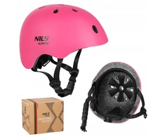 Nils Extreme MT301 KASK ROŽINĖ XS(48-52CM) NILS EXTREME