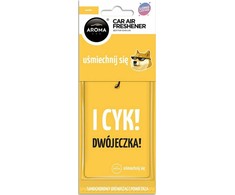 Oro gaiviklis „Aroma Car Lets Smile“ medvilnės vanilės skonio