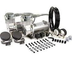 MTuning 2 Kompresory VIAIR 380C Chrom - DUAL PACK