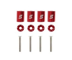 Mtuning 6 mm raudono gaubto tarpikliai