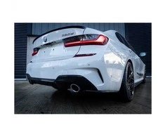 Mtuning BMW 3 G20 G21 Galinis Splitteris Šoninis Blizgus Juodas