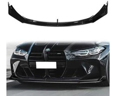 Mtuning BMW G80 G82 M3 M4 Splitterio priekinis bamperis blizgiai juodas