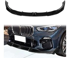 Mtuning BMW X5 G05 spoileris Priekinis bamperis M sport blizgi juoda spalva