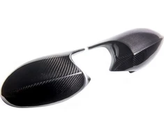 MTuning Carbon Look šoninio veidrodėlio dangtelio komplektas BMW 1 E81 E82 E87 E88 3 E90 E91 E92 E93 Facelift 2010-2012 m.