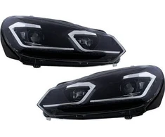 MTuning chromo halogeninių lempų komplektas VW GOLF VI 2008-2012m