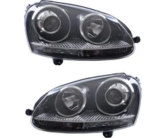 MTuning chromo halogeninių lempų rinkinys VW GOLF V 2003-2008 m