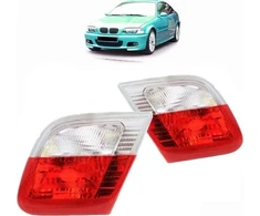 MTuning Dešiniojo salono galinis žibintas Raudonas Skaidrus BMW 3 (E46) Coupe Cabrio prieš facelift 1999-2003