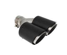 Mtuning Duslintuvo antgalis 101mmx2 įėjimas 76mm anglies kilimėlis