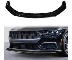 Mtuning Ford Mustang VII Spoileris Priekinis Bamperis Blizgi Juoda